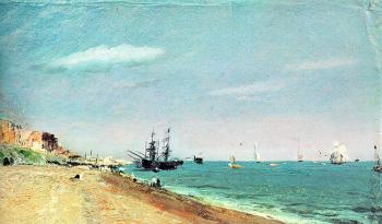 John Constable : Brighton Beach with Colliers II